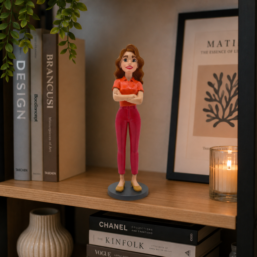 Miniatura 3D Personalizada 12cm - Pintura Artesanal